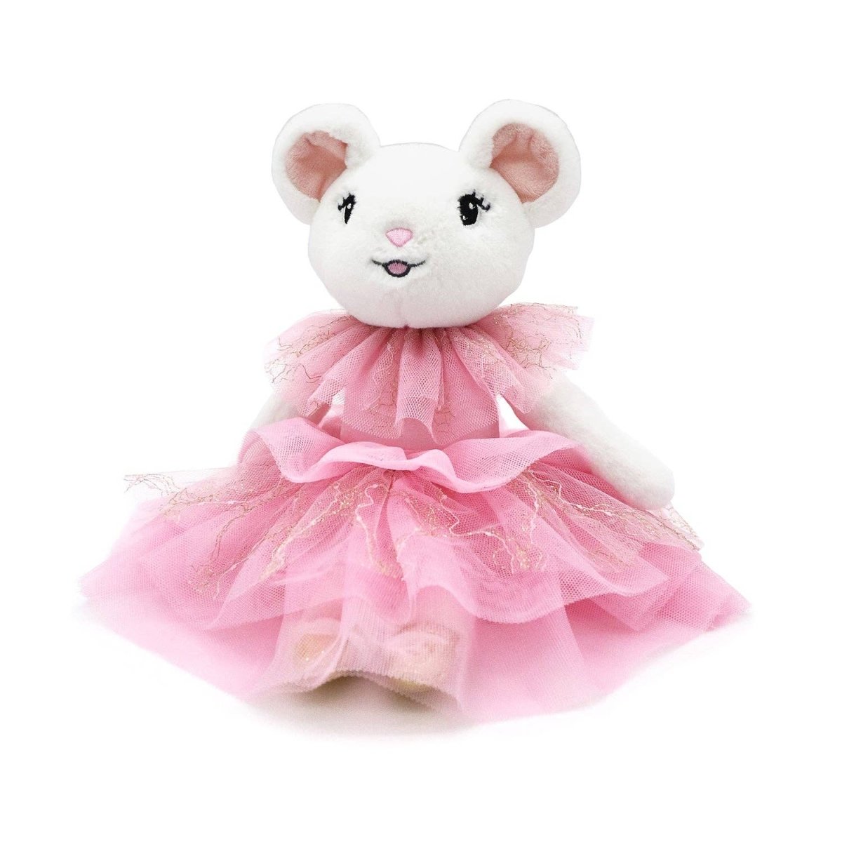 Claris The Mouse - Parfait Pink Plush Doll - Bunnies By the Bay Stuffed Animals sold by Rosebud & Jo