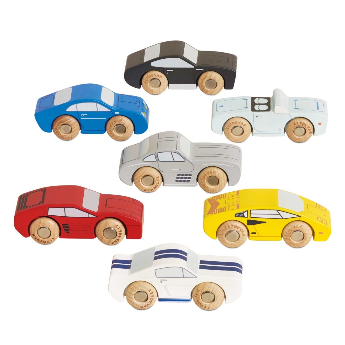 Classic Wooden Sports Cars - Le Toy Van, Inc. Toys sold by Rosebud & Jo