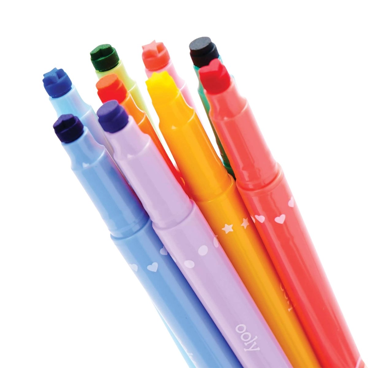Confetti Stamp Double - Ended Markers - OOLY Art sold by Rosebud & Jo