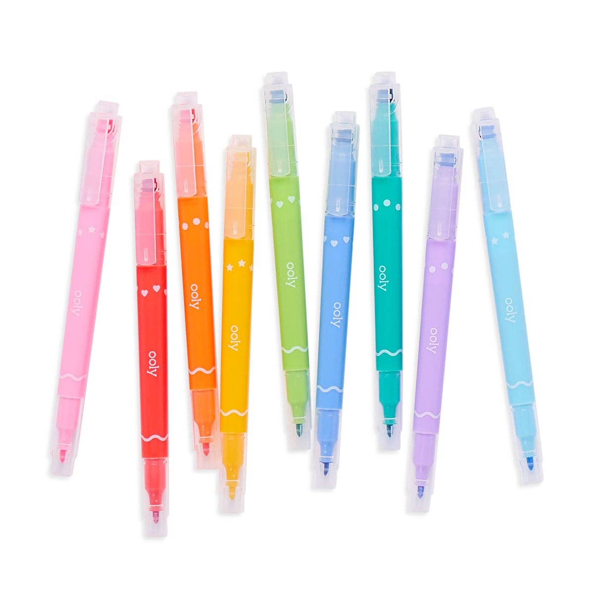 Confetti Stamp Double - Ended Markers - OOLY Art sold by Rosebud & Jo