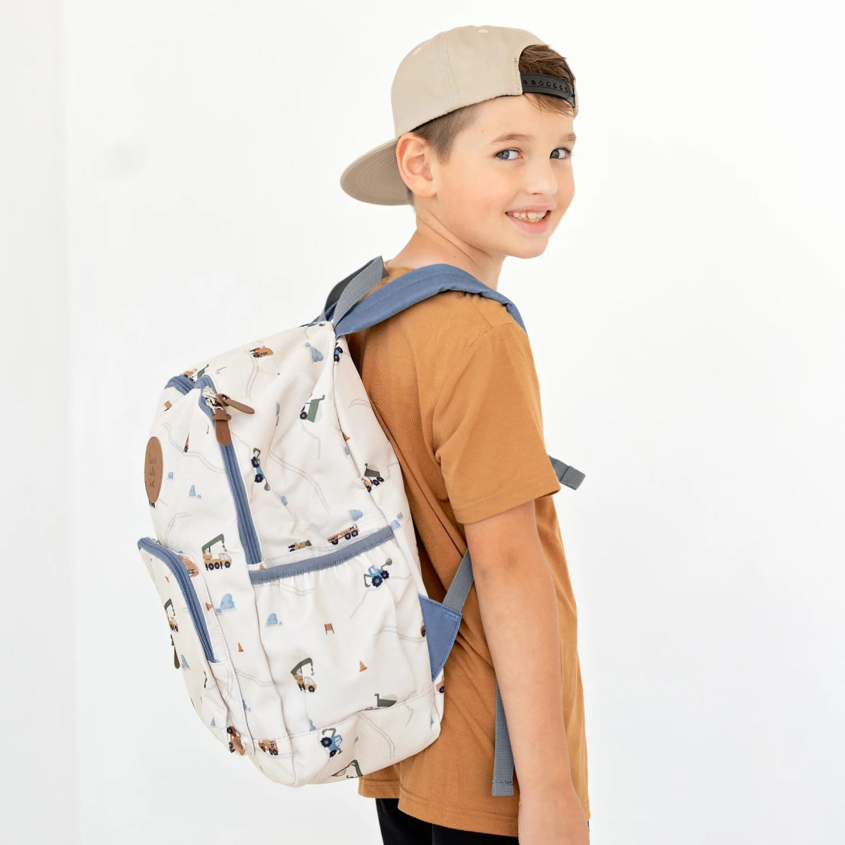 Construction Backpack - Brave Little Ones Baby Gear sold by Rosebud & Jo