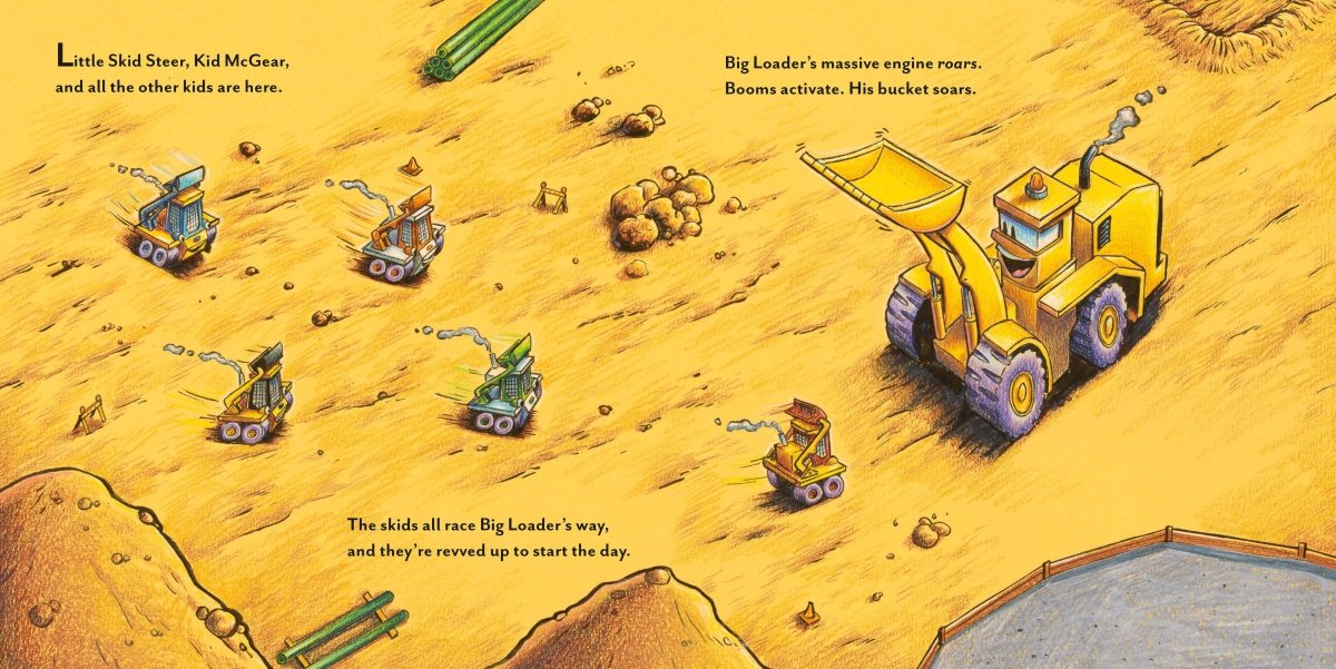Construction Site: Dad and His Crew Power Through! - Chronicle Books Books sold by Rosebud & Jo