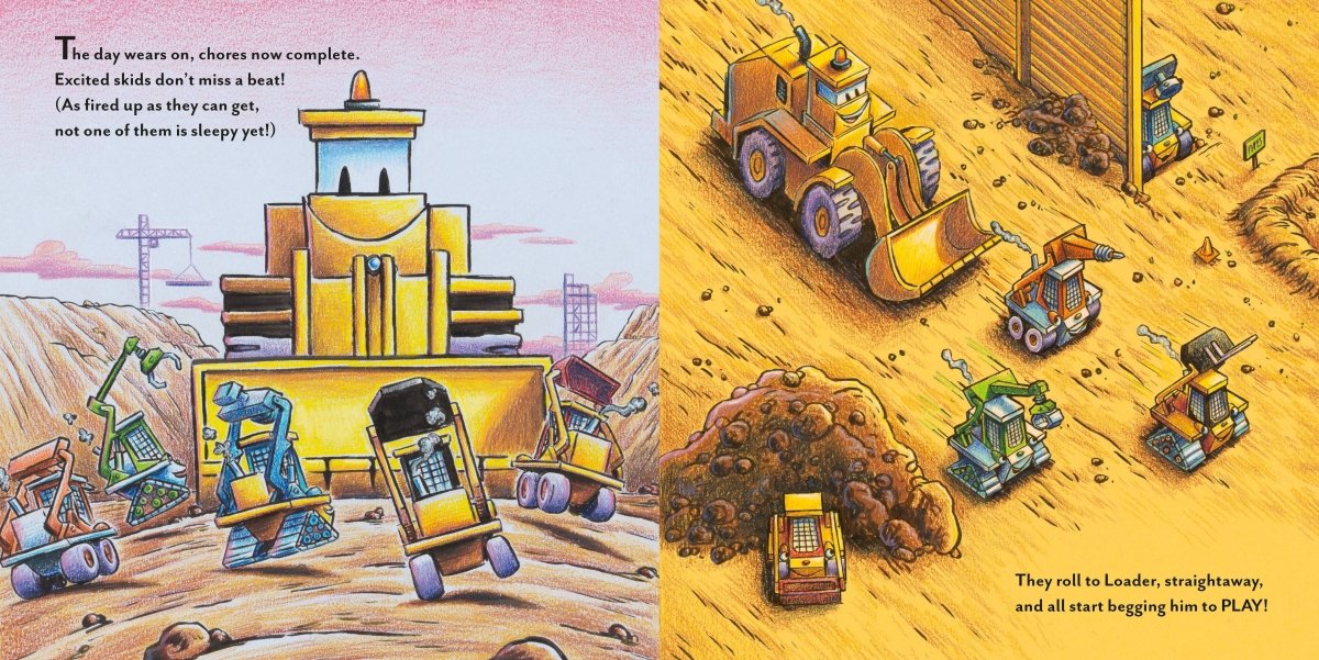 Construction Site: Dad and His Crew Power Through! - Chronicle Books Books sold by Rosebud & Jo