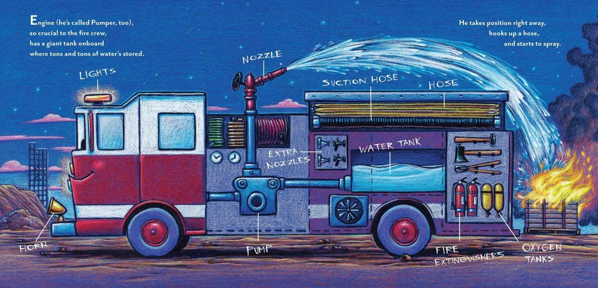Construction Site: Firefight! - Chronicle Books Books sold by Rosebud & Jo