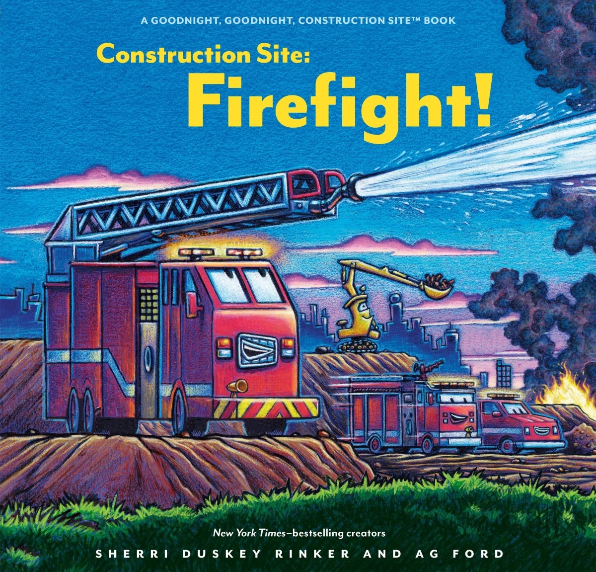 Construction Site: Firefight! - Chronicle Books Books sold by Rosebud & Jo
