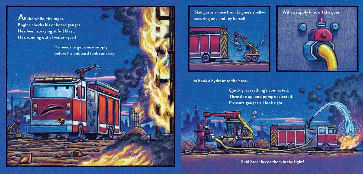 Construction Site: Firefight! - Chronicle Books Books sold by Rosebud & Jo