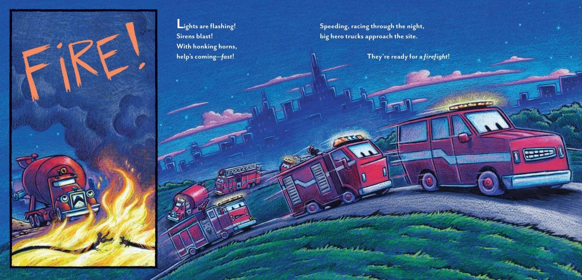 Construction Site: Firefight! - Chronicle Books Books sold by Rosebud & Jo