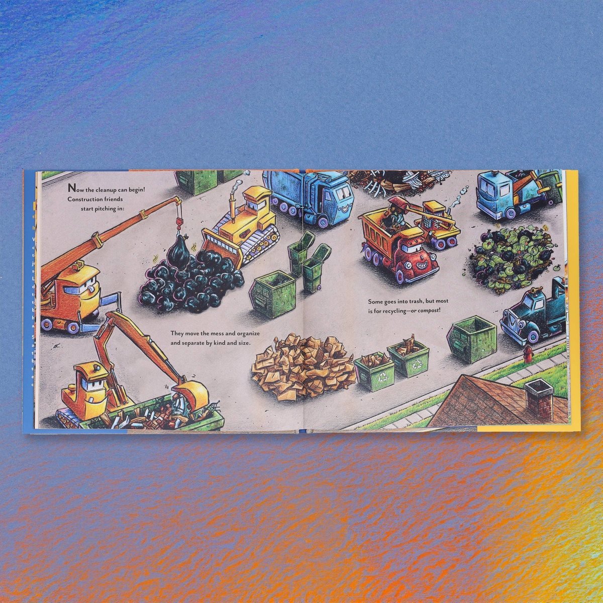 Construction Site: Garbage Crew to the Rescue! - Chronicle Books Book sold by Rosebud & Jo