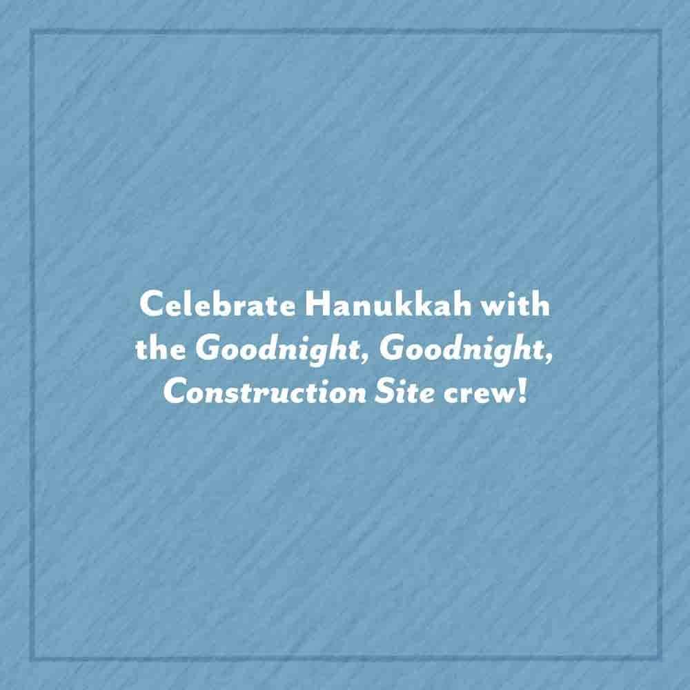 Construction Site Hanukkah Lights - Chronicle Books Book sold by Rosebud & Jo