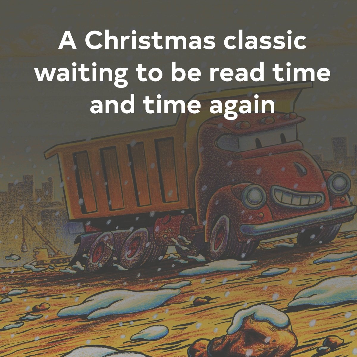 Construction Site on Christmas Night - Chronicle Books Book sold by Rosebud & Jo
