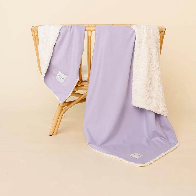 Cozy Blanket - Lou Lou & Company Blanket sold by Rosebud & Jo