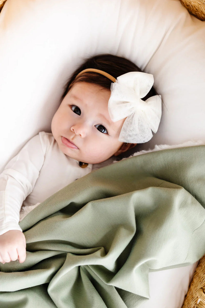 Cozy Blanket - Lou Lou & Company Blanket sold by Rosebud & Jo