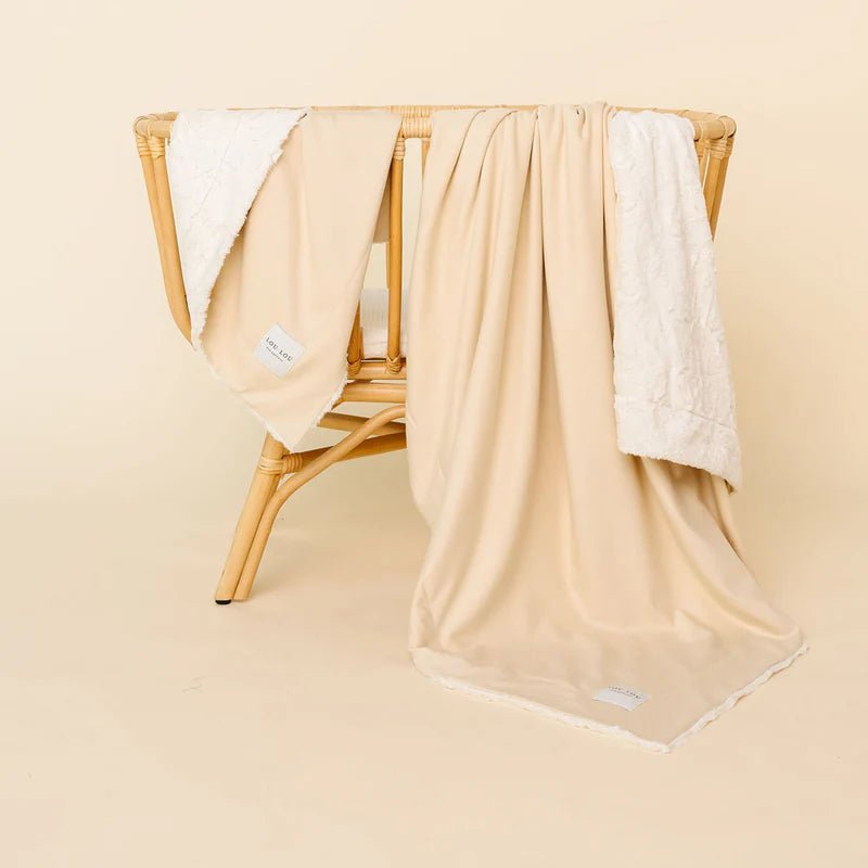 Cozy Blanket - Lou Lou & Company Blanket sold by Rosebud & Jo