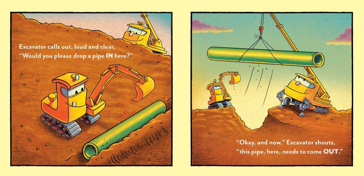 Crane Truck's Opposites - Chronicle Books Books sold by Rosebud & Jo