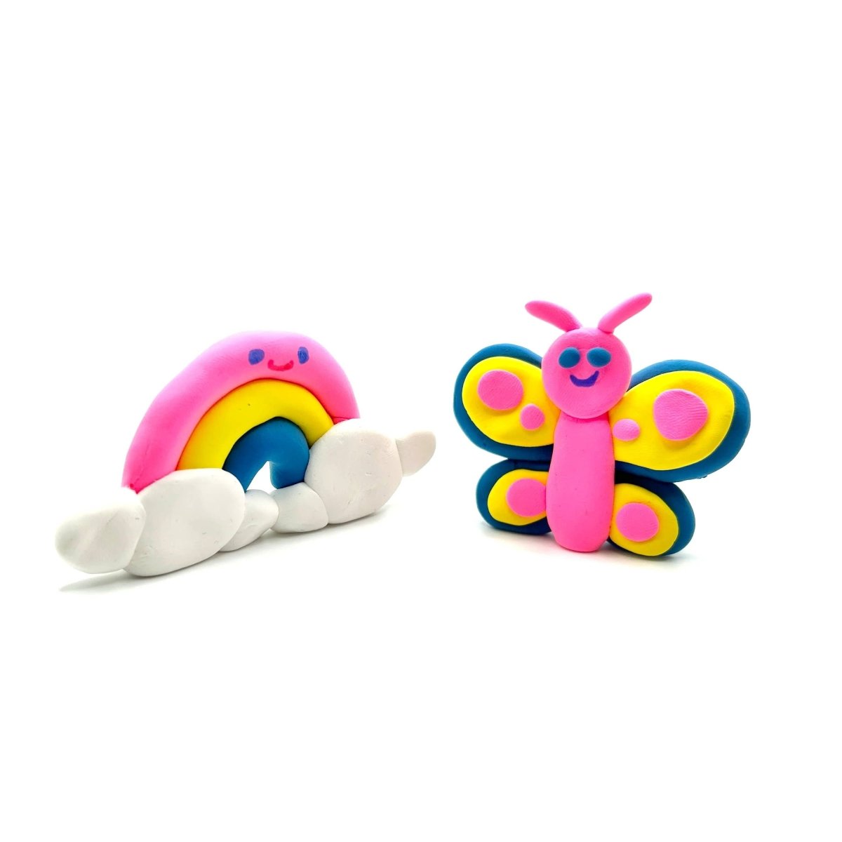 Creatibles D.I.Y. Air - Dry Clay Kit: Rainbow BFFs - OOLY Art sold by Rosebud & Jo