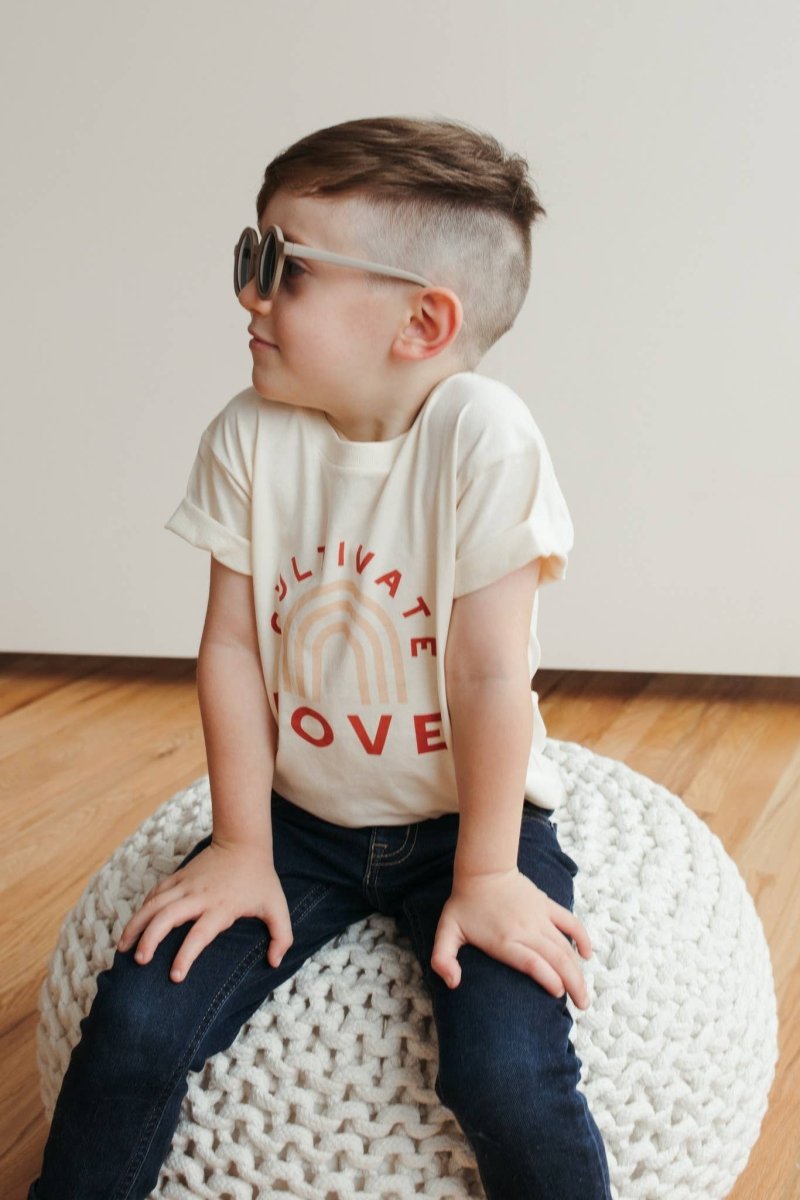 Cultivate Love Graphic Tee - Polished Prints Baby & Toddler Clothing sold by Rosebud & Jo