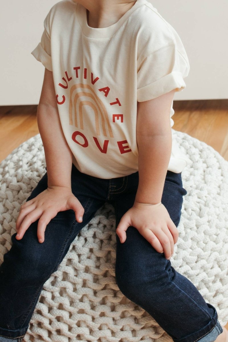 Cultivate Love Graphic Tee - Polished Prints Baby & Toddler Clothing sold by Rosebud & Jo