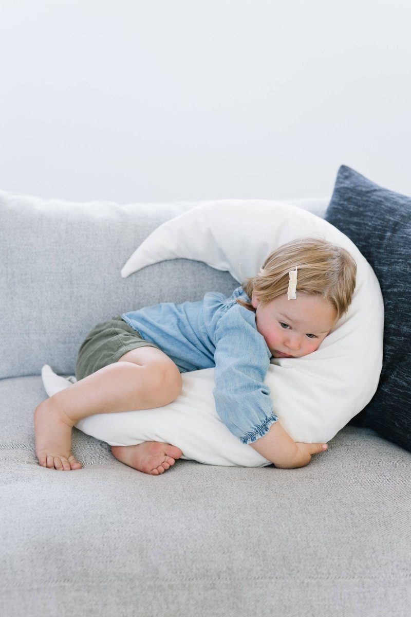 Customizable Support Pillow - Moonlight White - Moonjax Postpartum Essentials sold by Rosebud & Jo