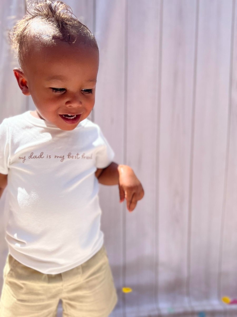 Dad is My Best Friend - Tiny Victories Baby & Toddler Clothing sold by Rosebud & Jo