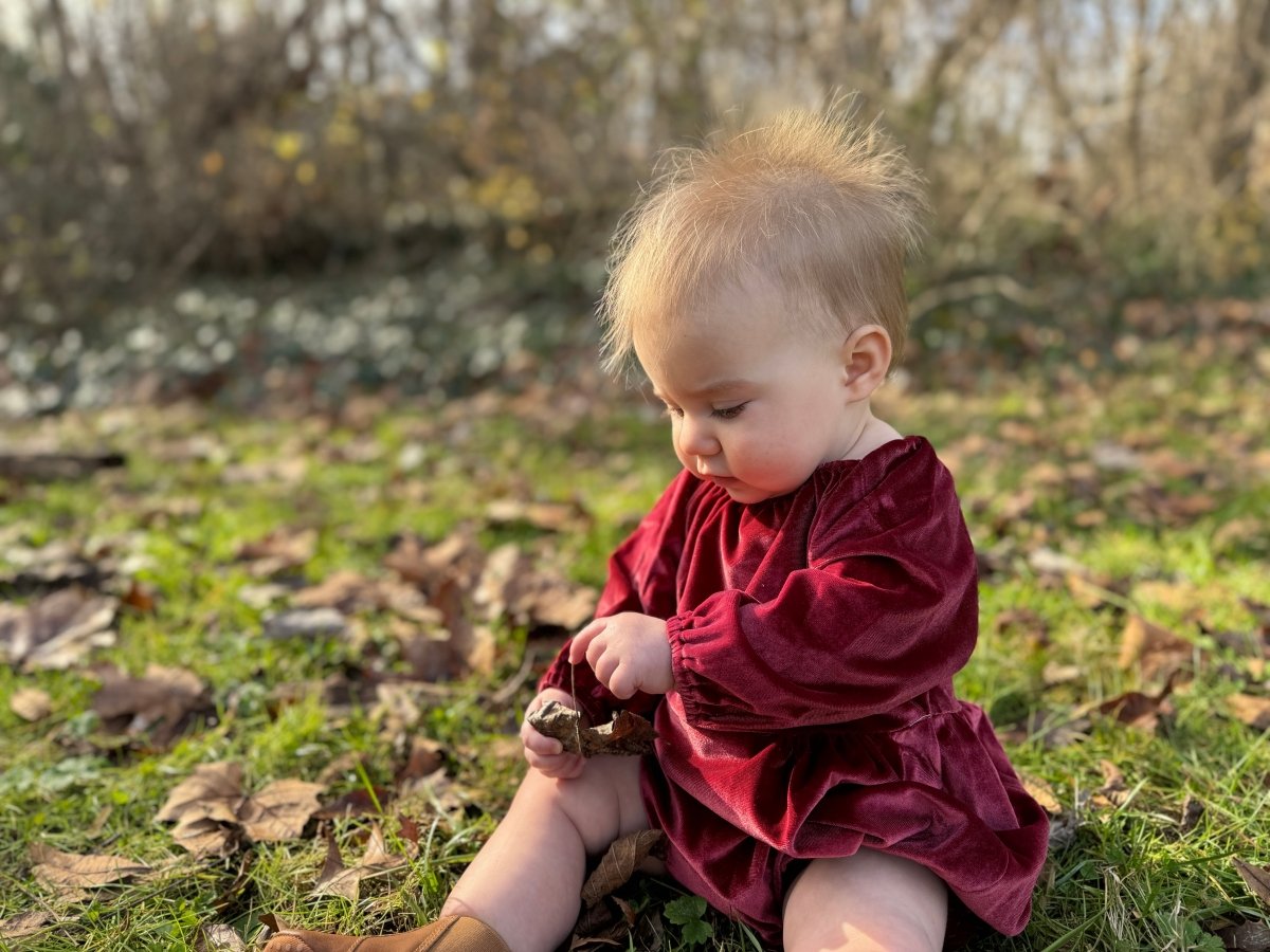 Daisy Bubble Romper - Vignette Baby & Toddler Clothing sold by Rosebud & Jo