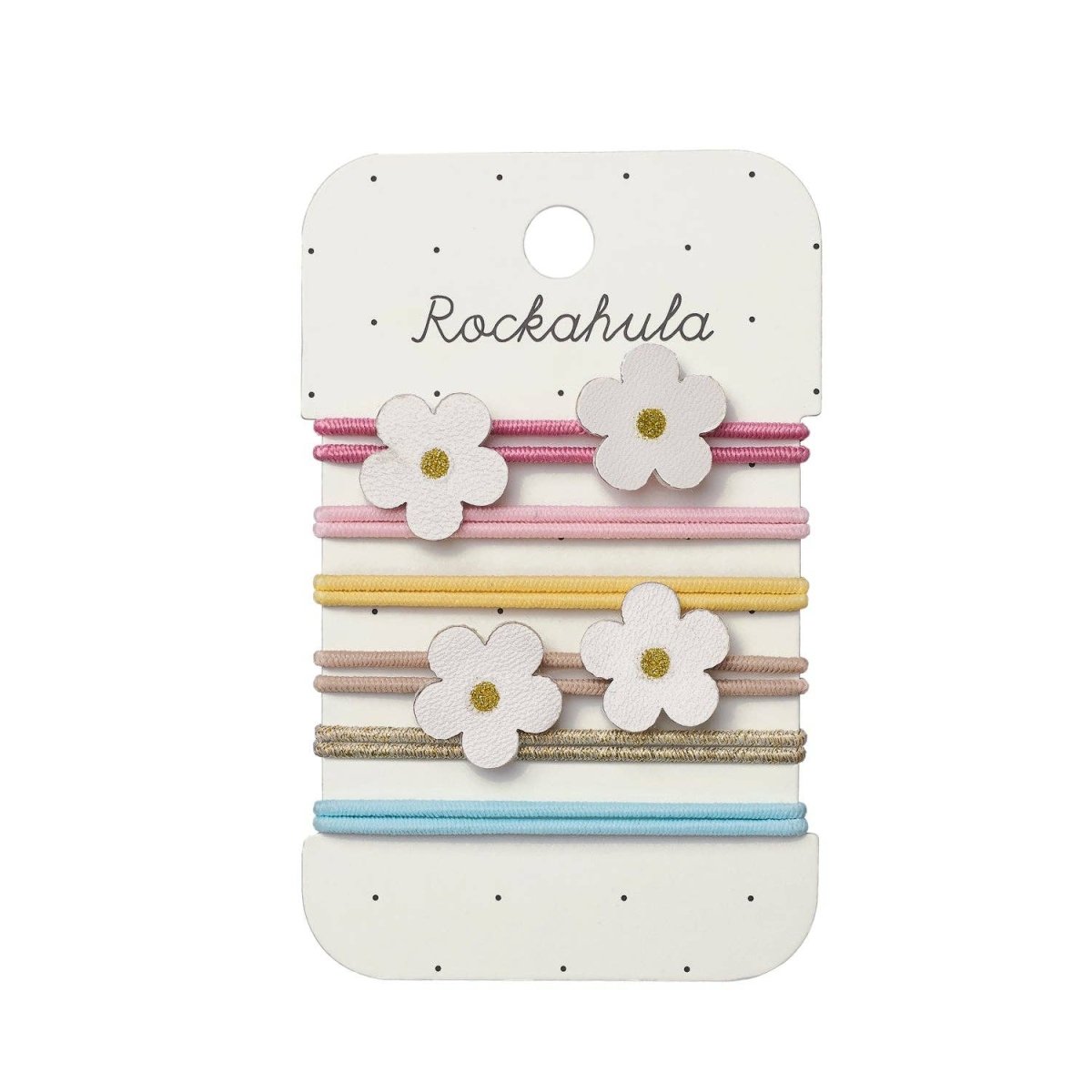 Daisy Daisy Mini Elastic Pony Pack - Rockahula Kids US Hair Accessory sold by Rosebud & Jo