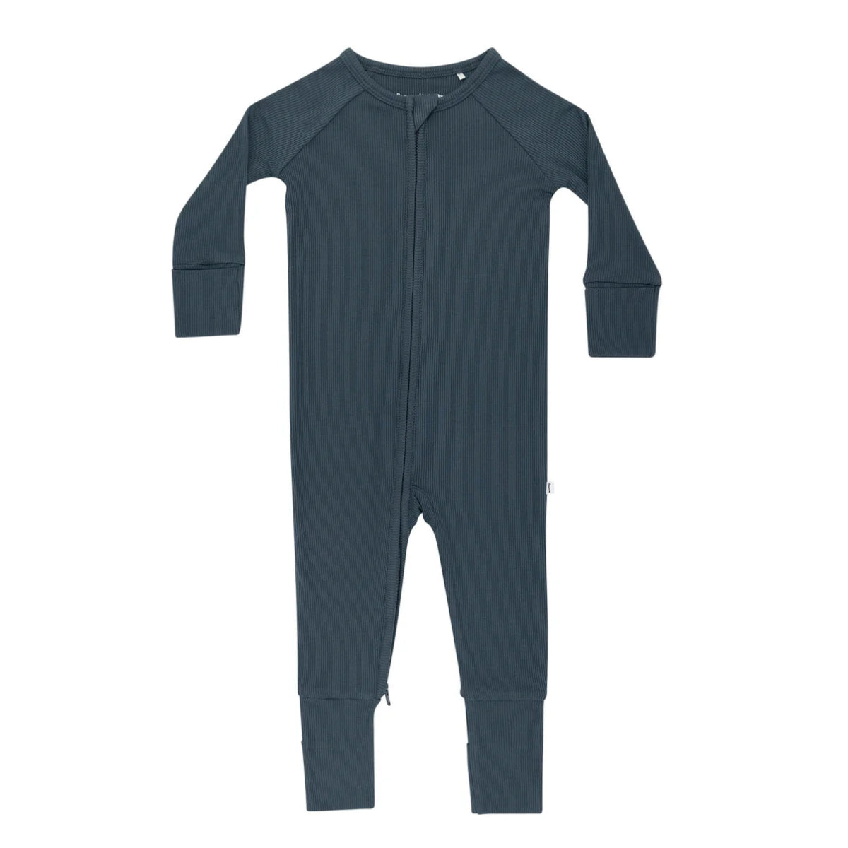 Dark Steel Blue Small Ribbed Romper - Brave Little Ones Baby & Toddler Clothing sold by Rosebud & Jo