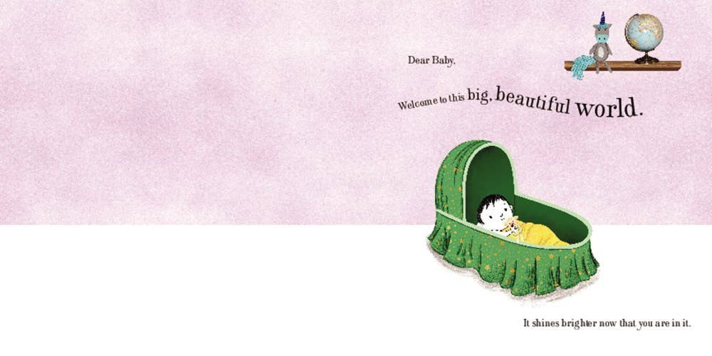 Dear Baby – A Love Letter to Little Ones by Paris Rosenthal - HarperCollins Book sold by Rosebud & Jo