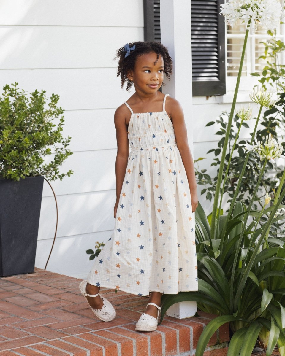 Delia Dress Stars - Rylee + Cru Dresses sold by Rosebud & Jo