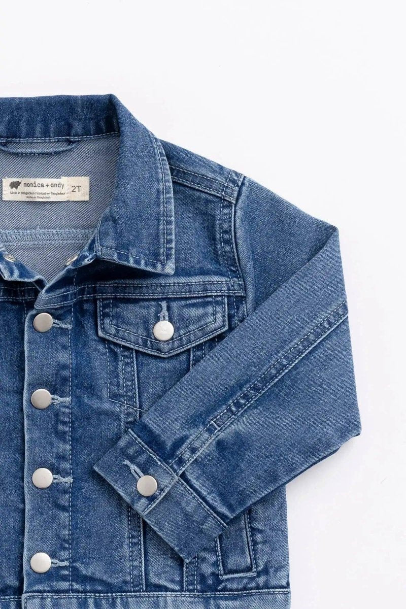 Denim Jacket - Monica + Andy Baby & Toddler Clothing sold by Rosebud & Jo