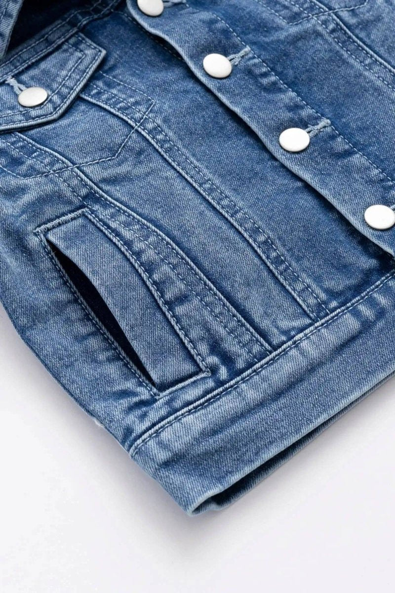 Denim Jacket - Monica + Andy Baby & Toddler Clothing sold by Rosebud & Jo