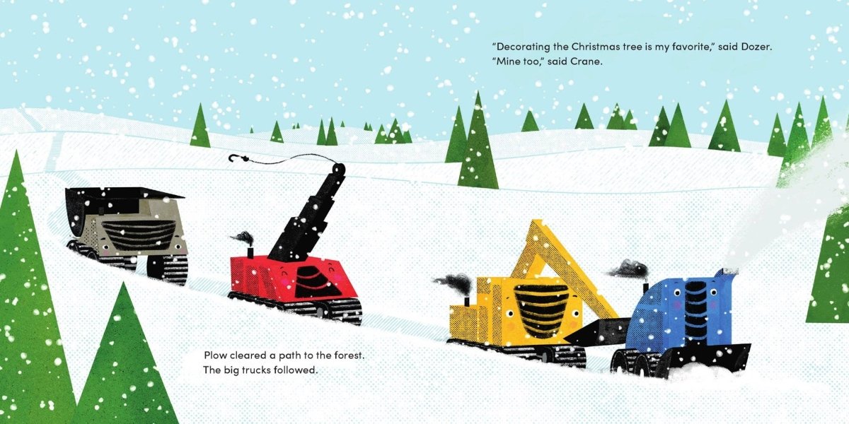 Digger and the Christmas Tree by Joseph Kuefler - HarperCollins Book sold by Rosebud & Jo