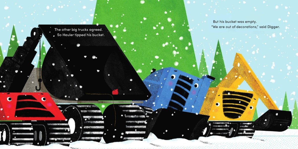 Digger and the Christmas Tree by Joseph Kuefler - HarperCollins Book sold by Rosebud & Jo