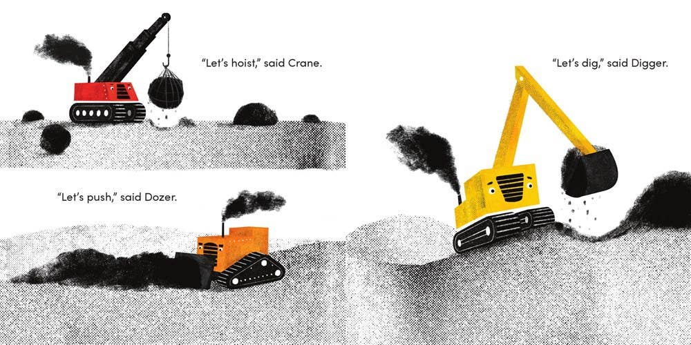 Digger And The Flower Board Book - HarperCollins Book sold by Rosebud & Jo