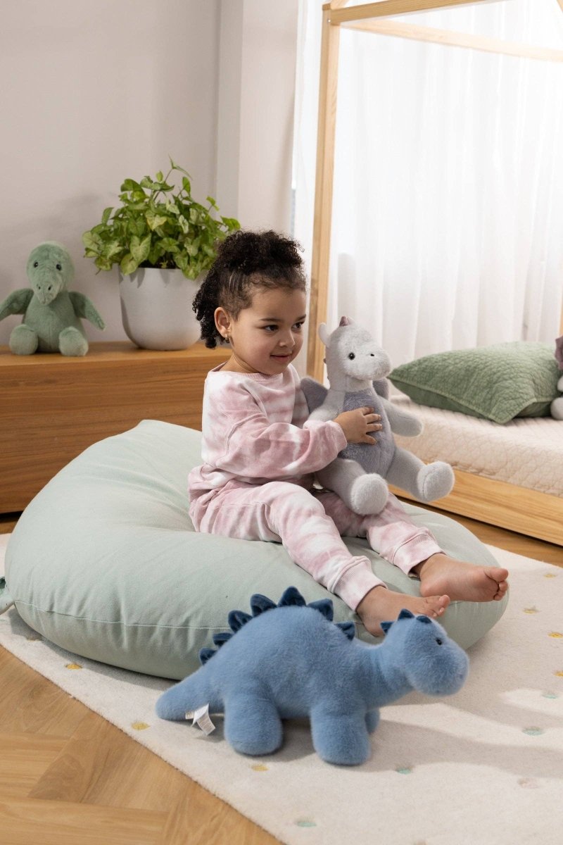 Dino Plush Toy - Blue Diplodocus - Coco Village Stuffed Animals sold by Rosebud & Jo