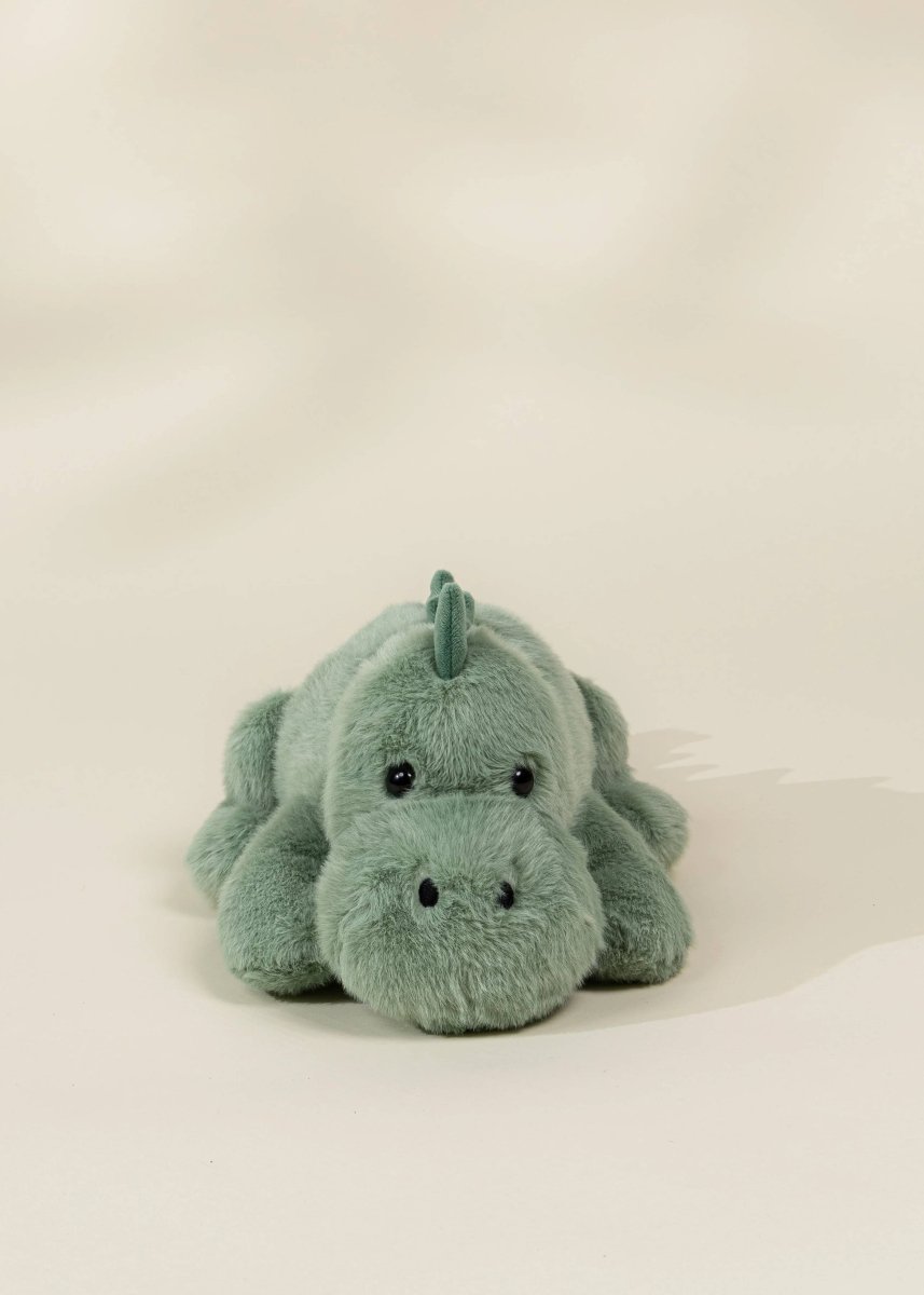 Dino Plush Toy - Light Green Stegosaurus - Coco Village Stuffed Animals sold by Rosebud & Jo