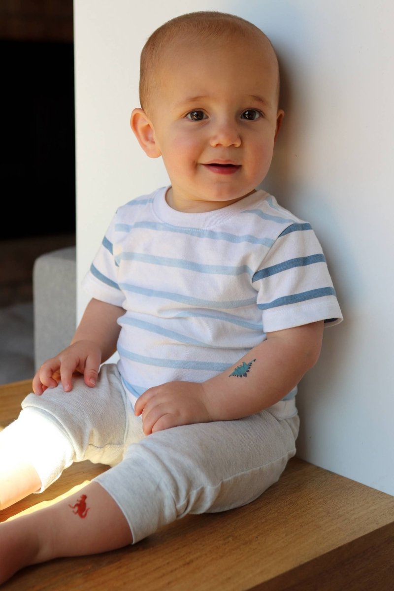 Dinosaur Temporary Tattoos for Kids - Saint & Company Toys sold by Rosebud & Jo