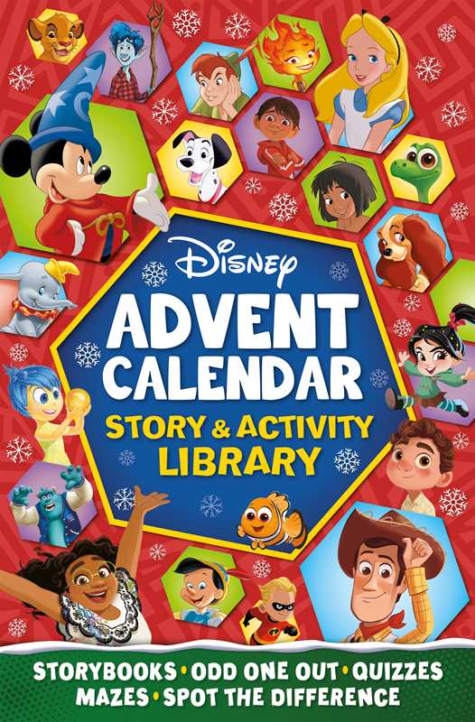 Disney: 5-in-1 Advent Calendar - Simon & Schuster Books sold by Rosebud & Jo