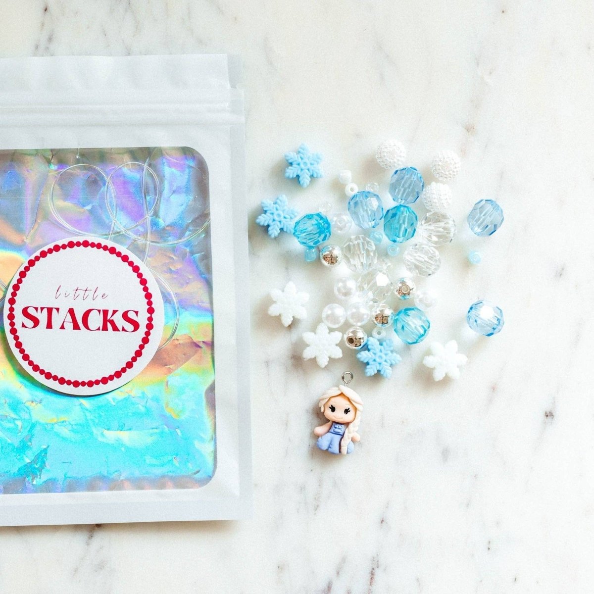 DIY Bracelet Kit: The Ice Queen Stack - Little Stacks Jewelry sold by Rosebud & Jo