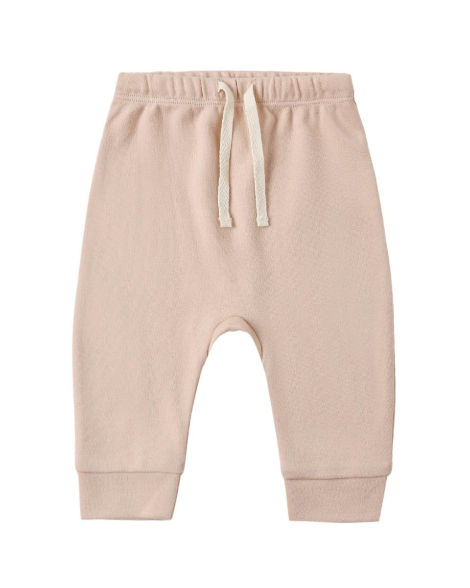 Drawstring Pant || Dusty Rose - Quincy Mae Bottoms sold by Rosebud & Jo