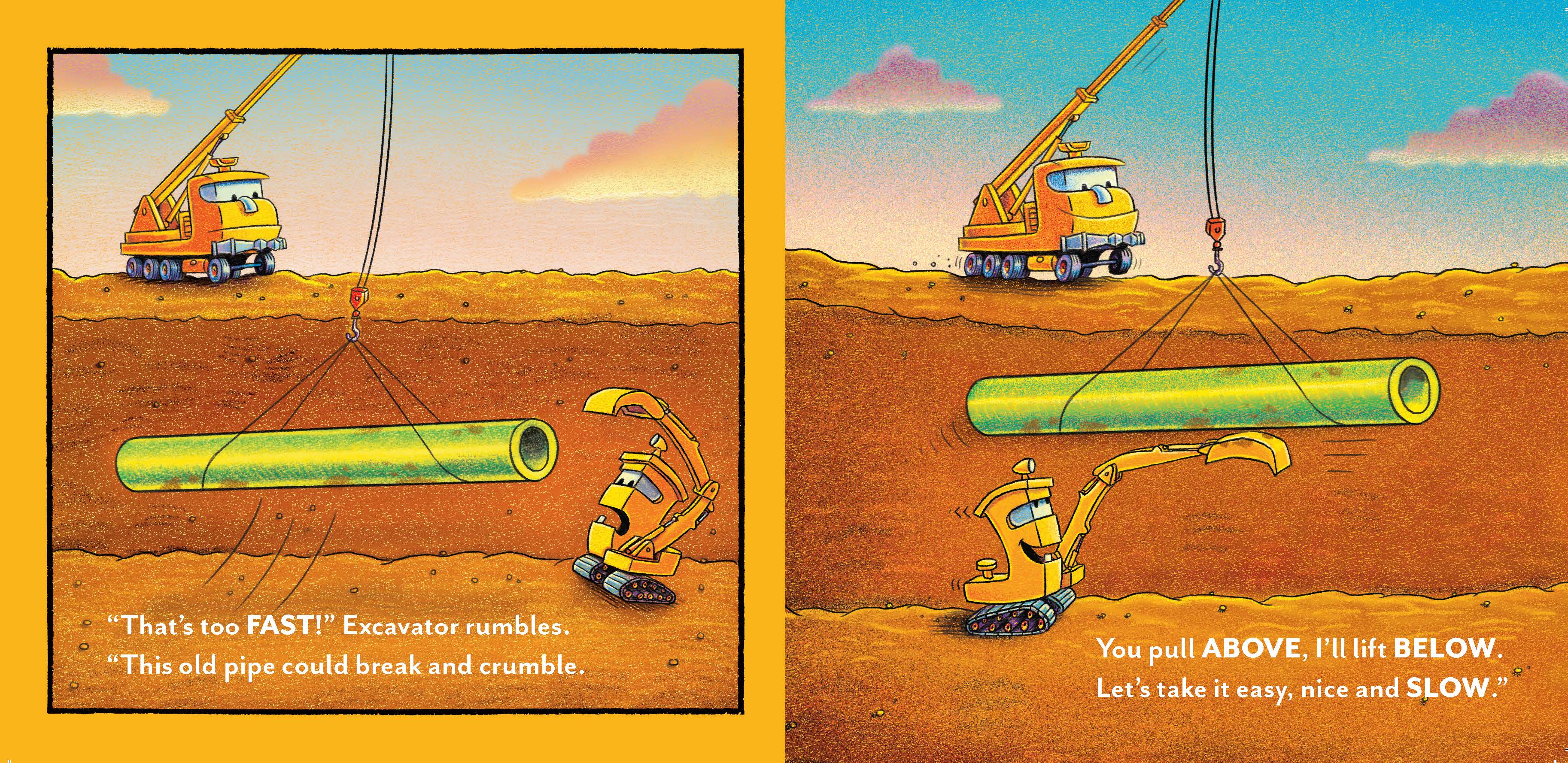 Crane Truck's Opposites