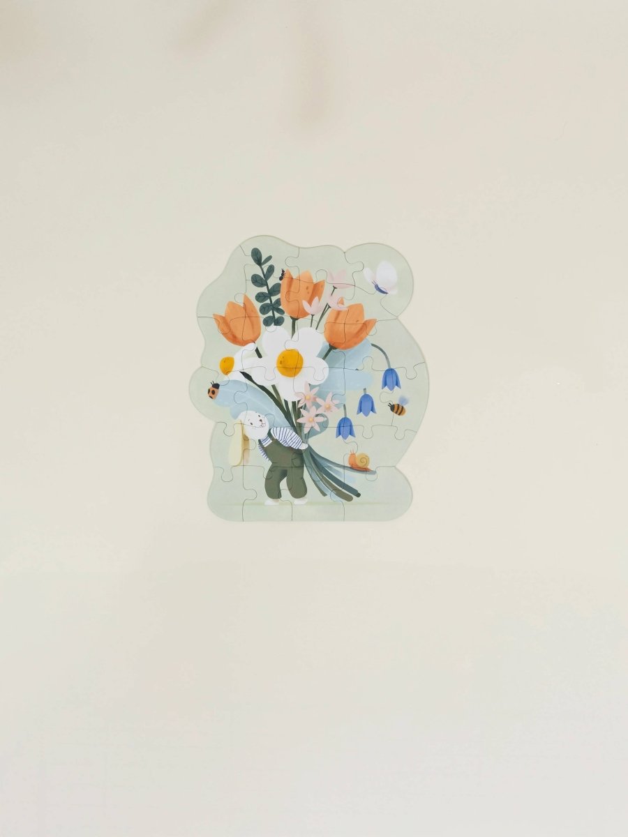 Early Learners Puzzle – Coco in Bloom (24 pcs) - Coco Village Toys sold by Rosebud & Jo