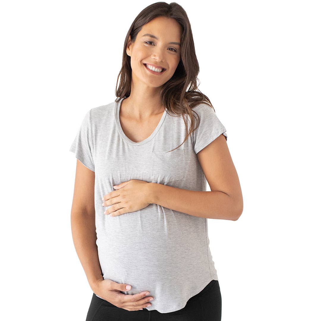 Everyday Nursing & Maternity T-shirt With Pocket - Kindred Bravely Maternity Clothes sold by Rosebud & Jo