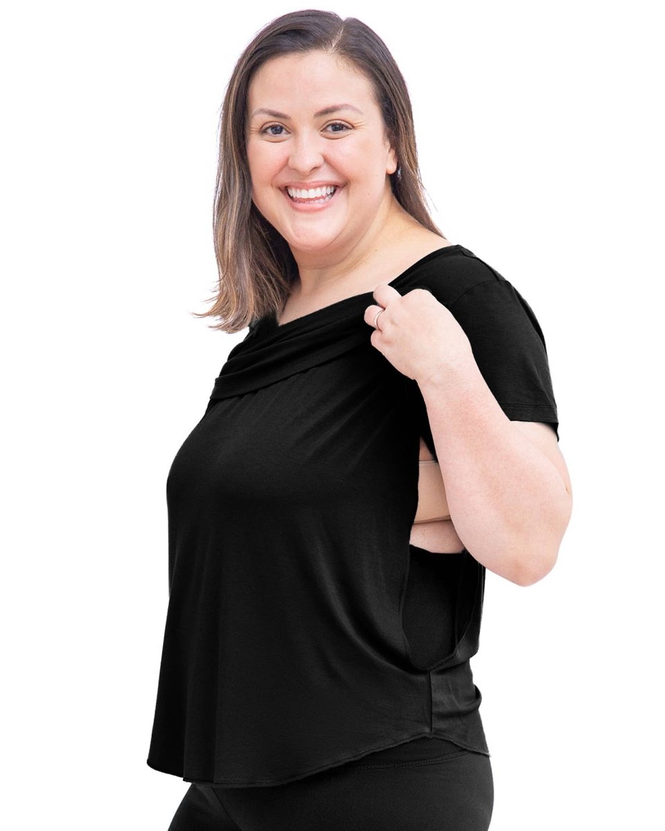 Everyday Nursing & Maternity T-shirt With Pocket - Kindred Bravely Maternity Clothes sold by Rosebud & Jo
