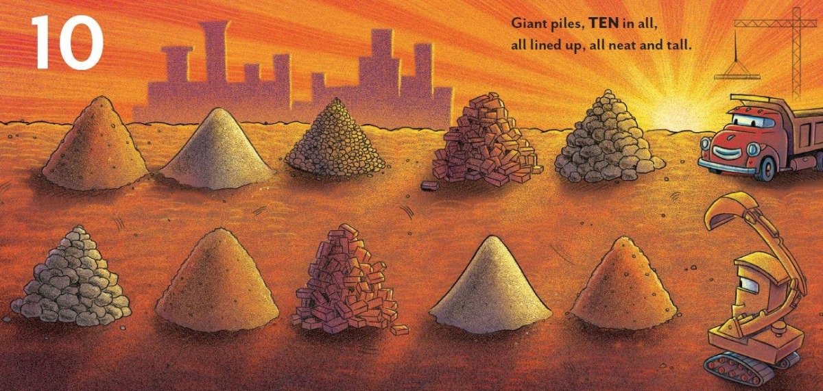 Excavator's 123 - Chronicle Books Books sold by Rosebud & Jo