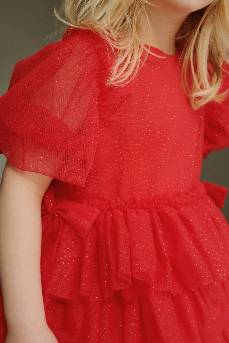 Festive Fay Dress - Konges Sløjd A/S Baby & Toddler Clothing sold by Rosebud & Jo