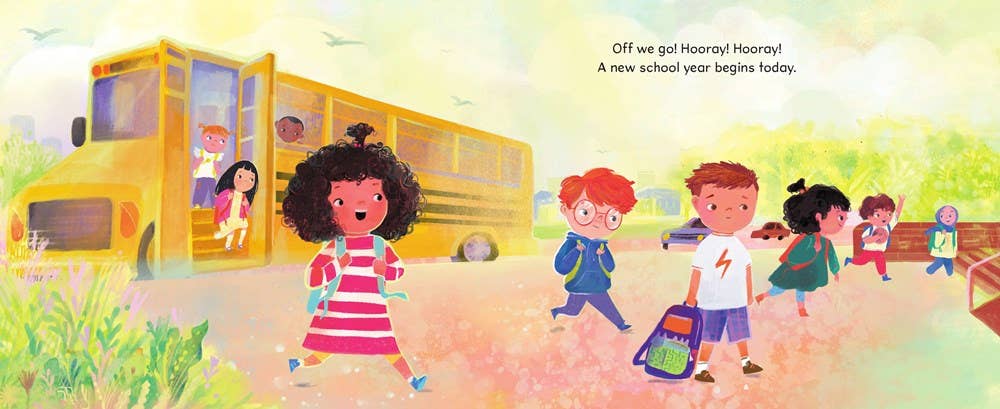 First Day, Hooray! by June Sobel - HarperCollins Book sold by Rosebud & Jo