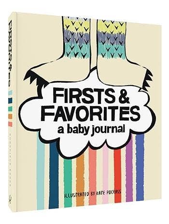 Firsts & Favorites Keepsake Journal - Chronicle Books Book sold by Rosebud & Jo