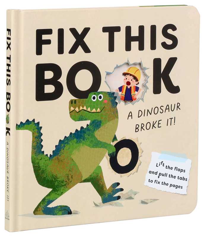 Fix This Book: A Dinosaur Broke It! by Editors of Silver Dolphin Books - Simon & Schuster Books sold by Rosebud & Jo
