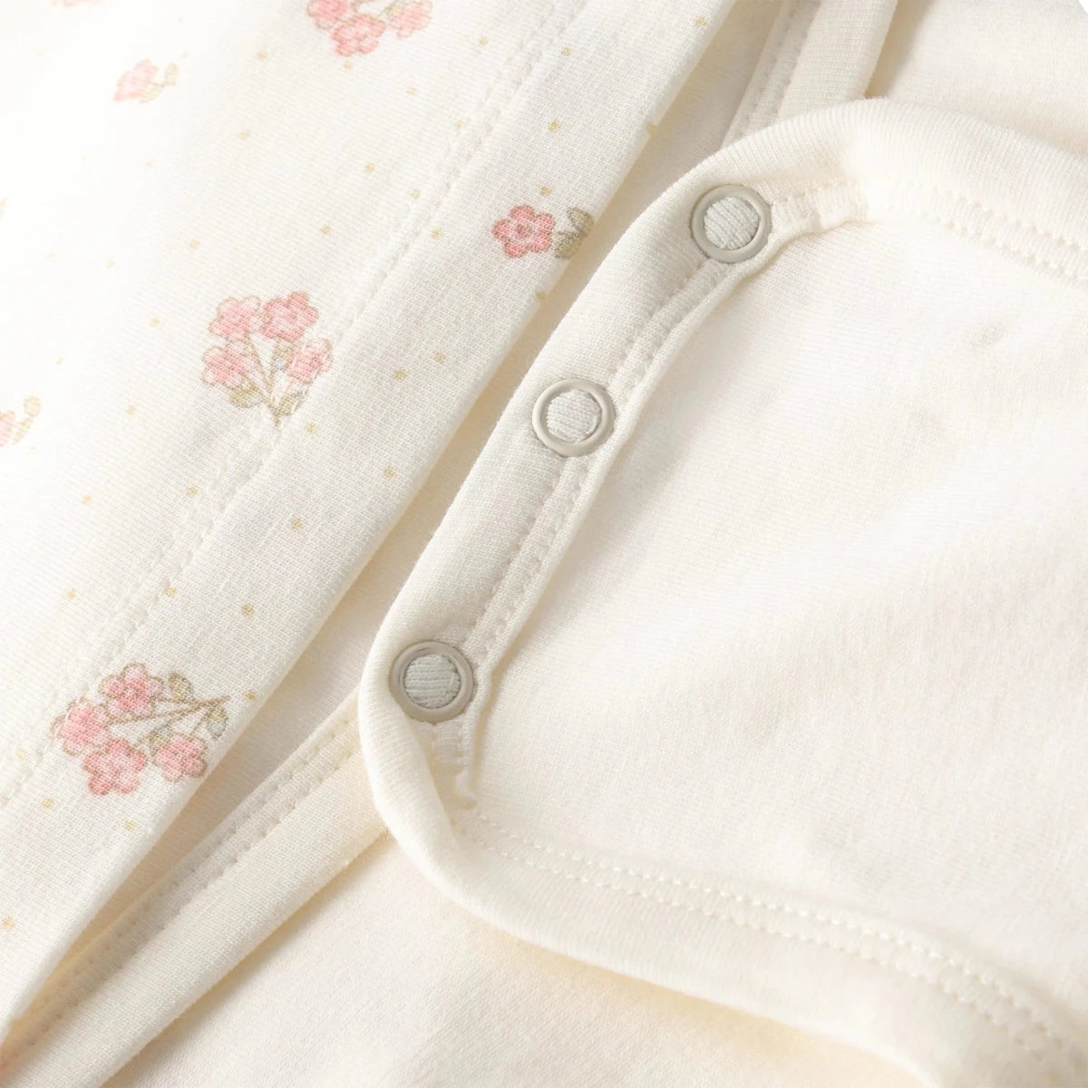 Floral Print Dress with Integrated Bodysuit - Minymo Dresses sold by Rosebud & Jo