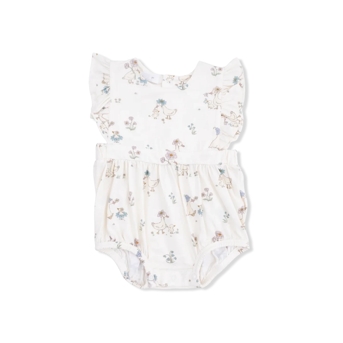 Flower Ducklings Sunsuit - Angel Dear Rompers & Jumpers sold by Rosebud & Jo